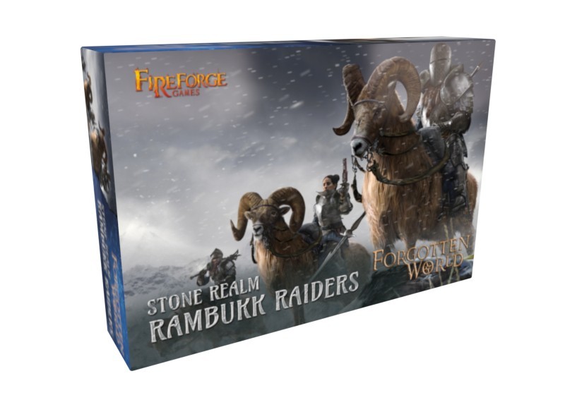 FIREFORGE GAMES FWSR05-BS FORGOTTEN WORLD STONE REALM RAMBUKK RIDERS 9 PART 28mm