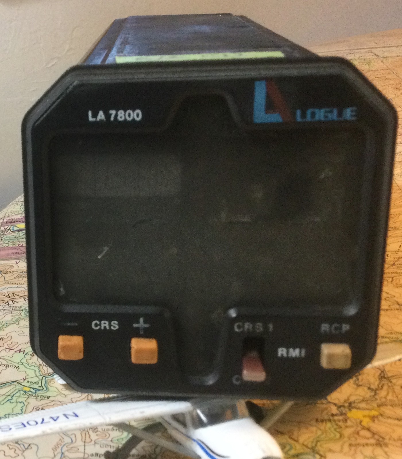 Logue LA 7800D Nav Indicator ECDI (14v or 28V) LA7800D *Tested Good