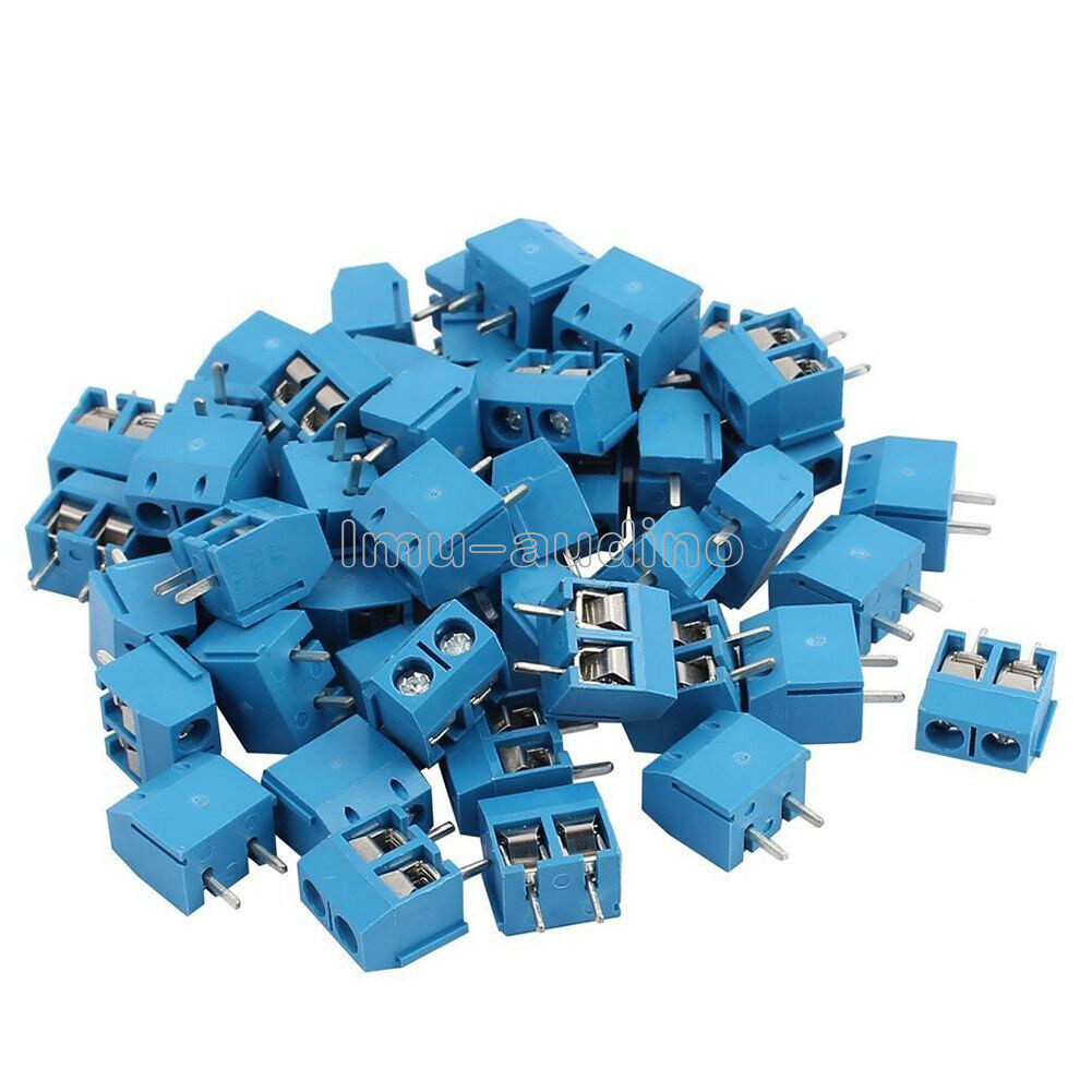10pcs KF301-2P 5.08mm blue connect terminal screw terminal connector