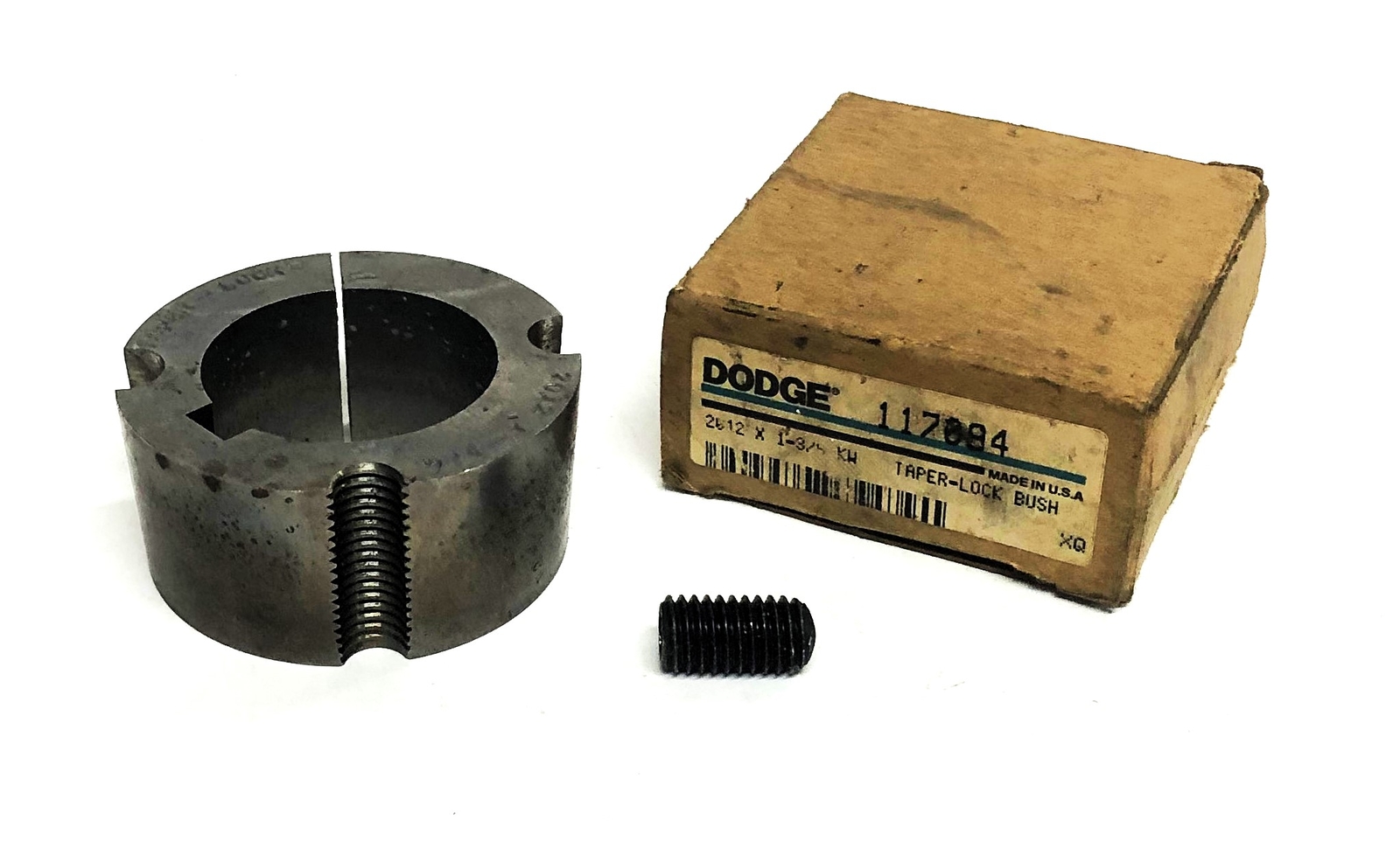 Dodge Split Taper-Lock Bushing 2012X1-3/4 KW (117094) NOS