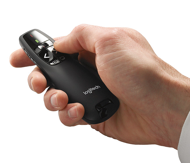 LOGITECH R400 LASER PRESENTATION REMOTE LASER POINTER, NEW