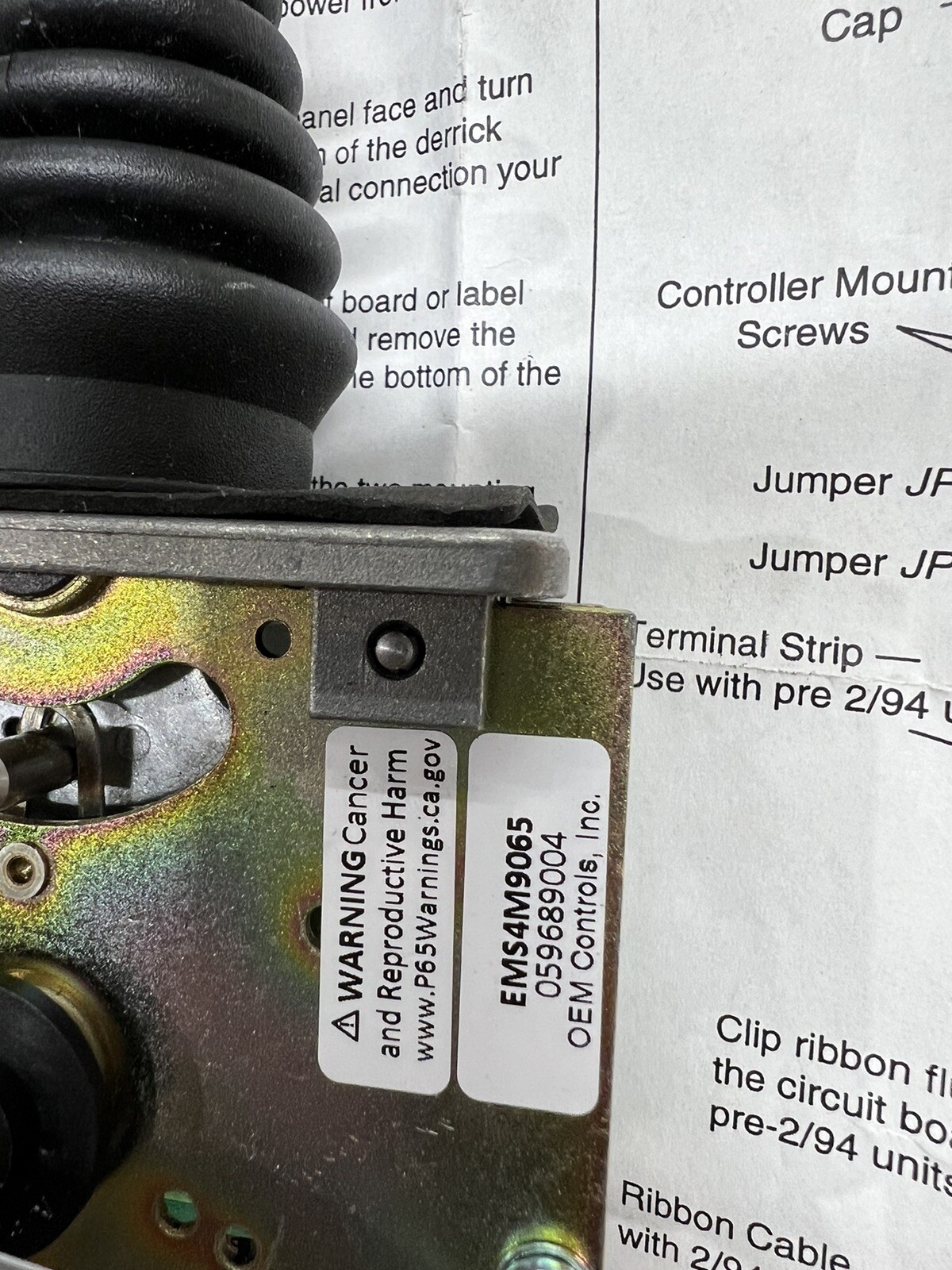 EMS4M9065 Joystick