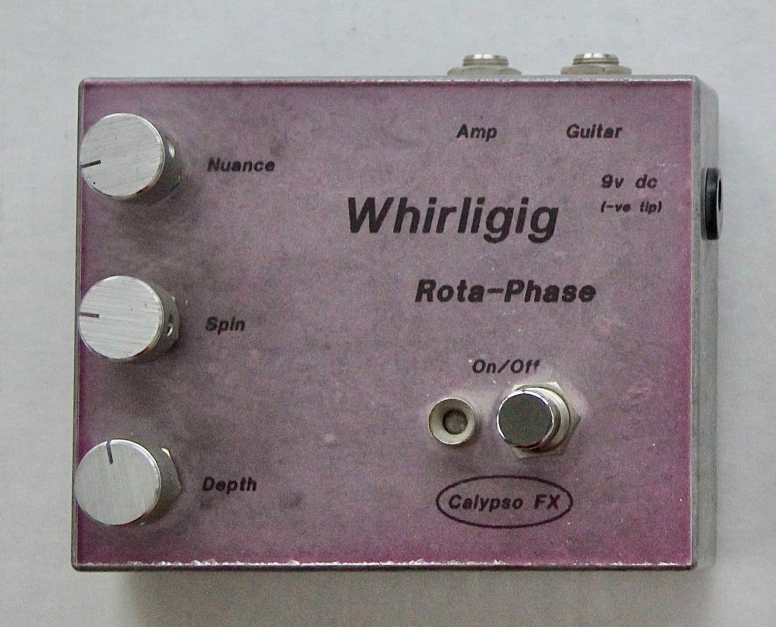 Calypso FX Rota-Phase Whirligig...truly great and very rare rotary/phase pedal