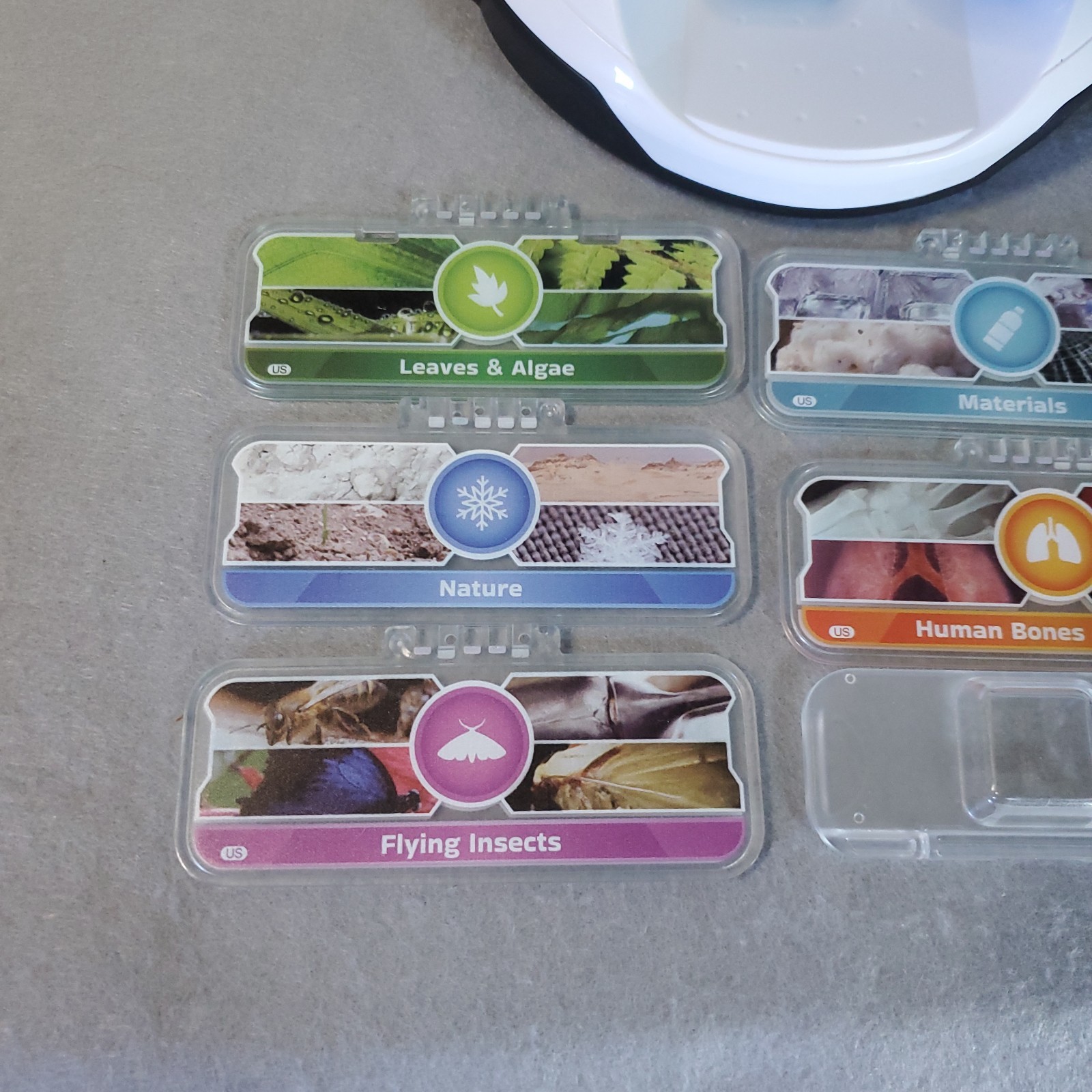 LeapFrog Magic Adventures Microscope BBC with (5) Slides WORKING
