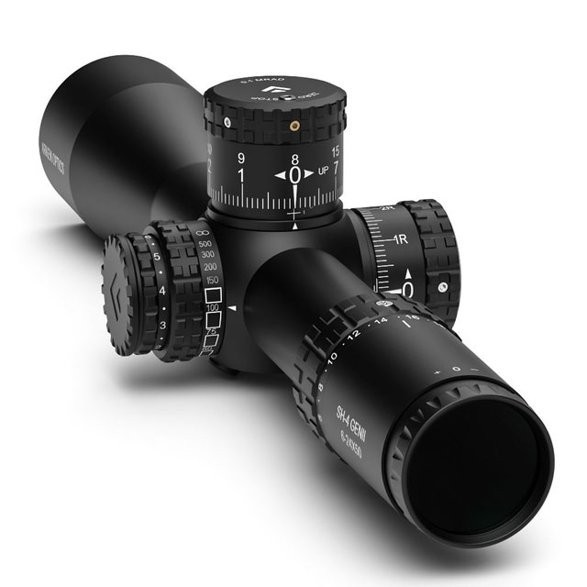 Arken Optics SH4J 6-24x50mm FFP MIL VHR •Japanese Glass• NEW, Lifetime warranty,