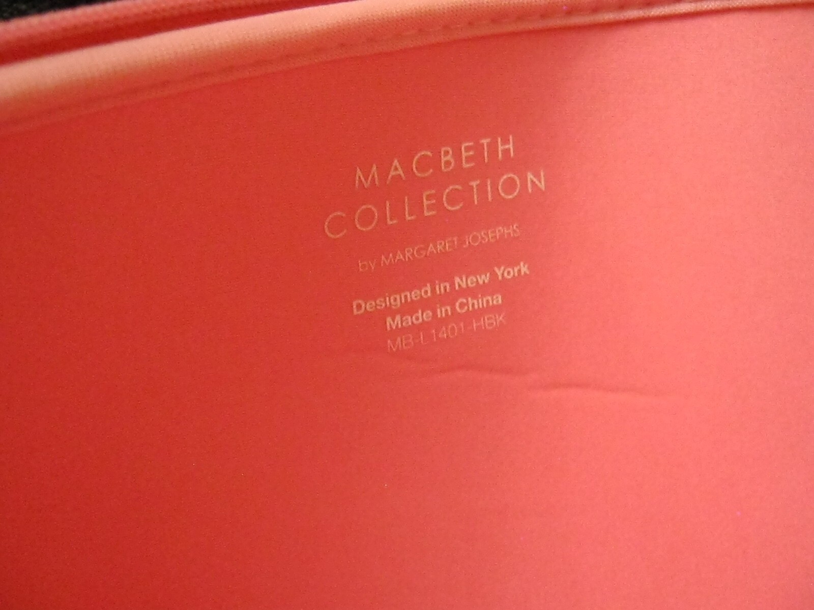 Macbeth Collection, Laptop Pouch, double Zipper (DESCRIPTIONS) (TC-1)
