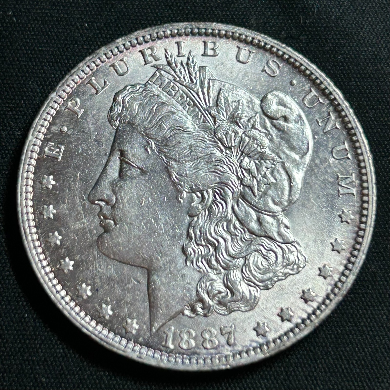 1887-O Silver Morgan Dollar New Orleans Mint Almost Uncirculated Condition*