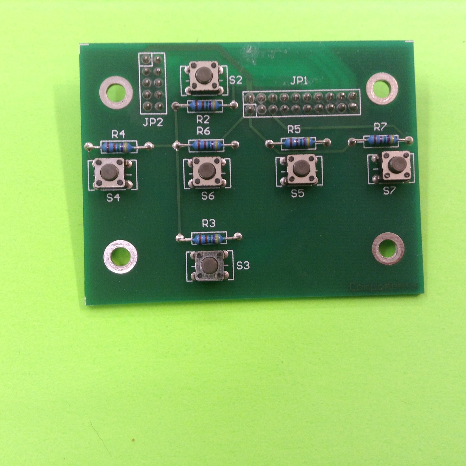 Runco PL43HDXCT Cable Box Button Switch Board Key Button Board