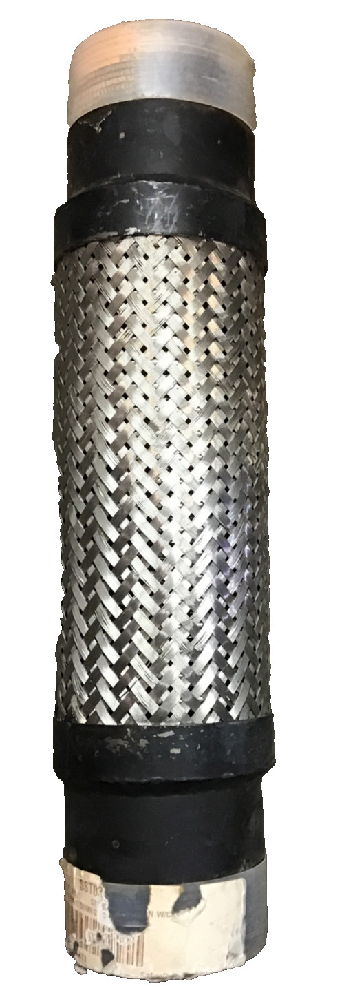 Braided Flexible Pump Connector Stainless Steel 3" Dia SST0300 (m26)