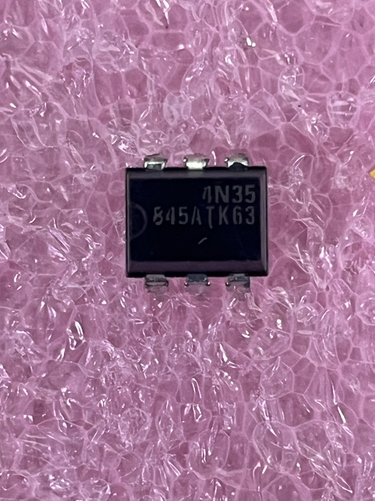 4N35 IC 5300Vrms GENERAL PURPOSE OPTO-COUPLER  30V 6-PIN DIP TEMIC (LOT OF 5)