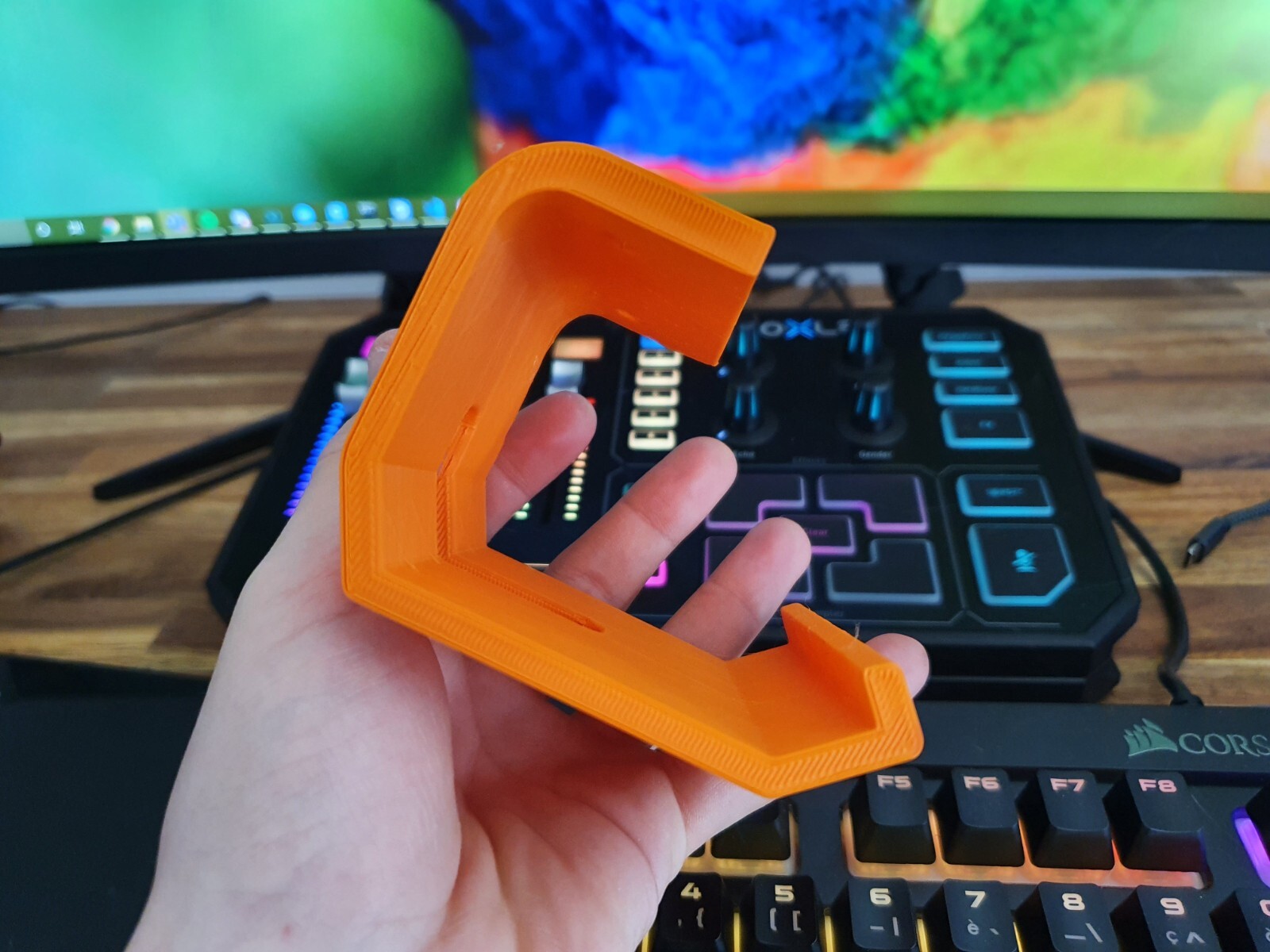Underdesk Streamdeck Mini mount