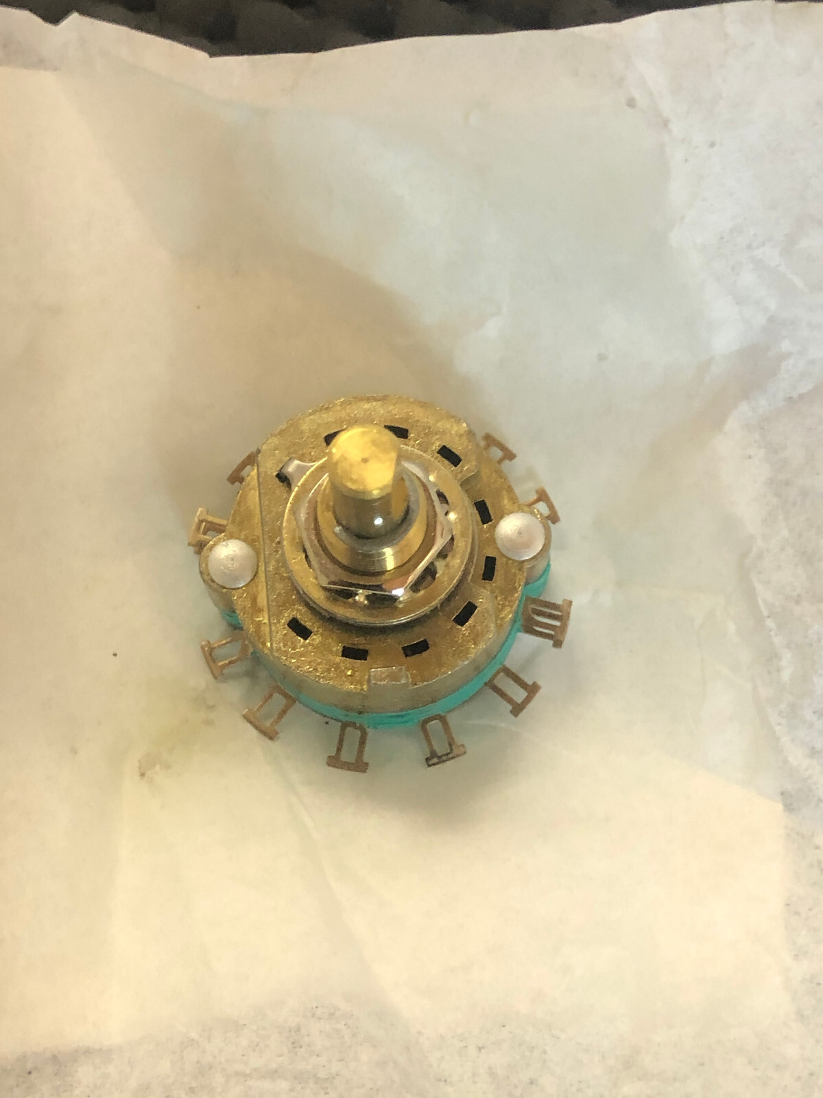 ELECTROSWITCH C4D0206S-A 2 POLE 6 POS PANEL MOUNT ROTARY SWITCH | New