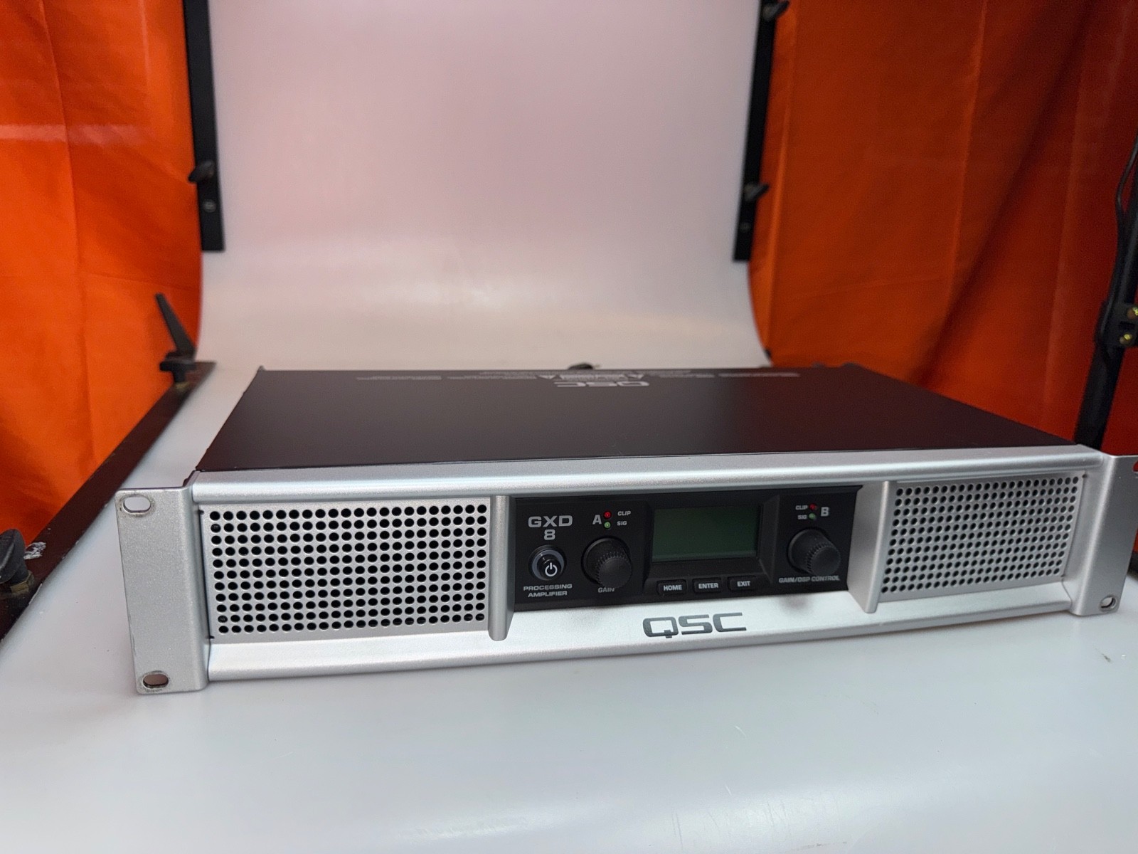 QSC GXD 8 2ch Digital Amplifier W/ Onboard DSP