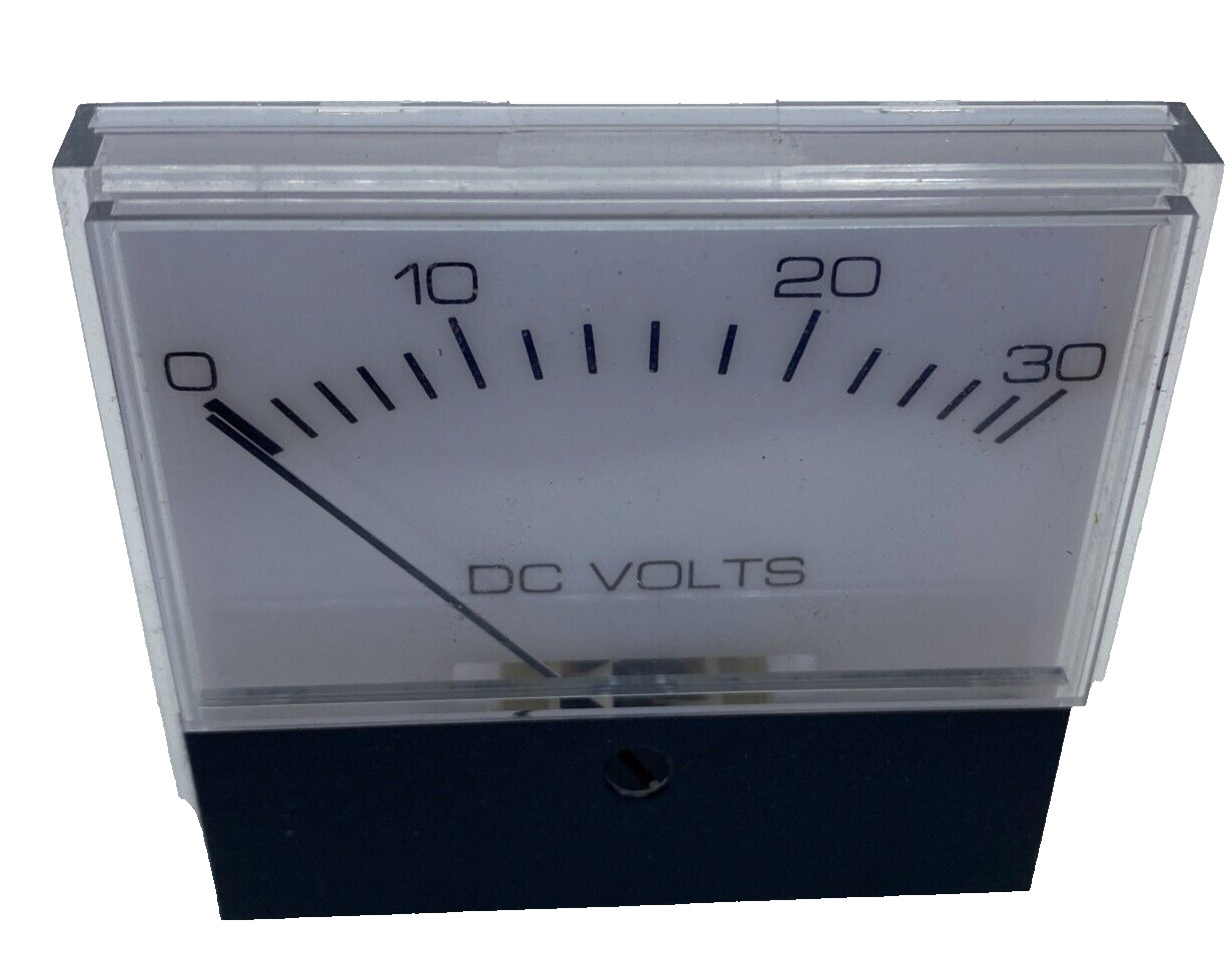 MODUTEC MSQ-DVV-030-U PANEL METERS 0-30 DC VOLTS METER  MSQDVV030U🔔