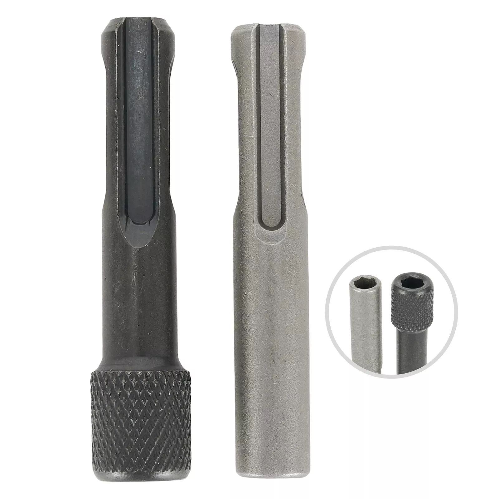 5pcs SDS Plus 1/4 Hex Socket Driver Screwdriver Bit Hammer Drill Bit Set