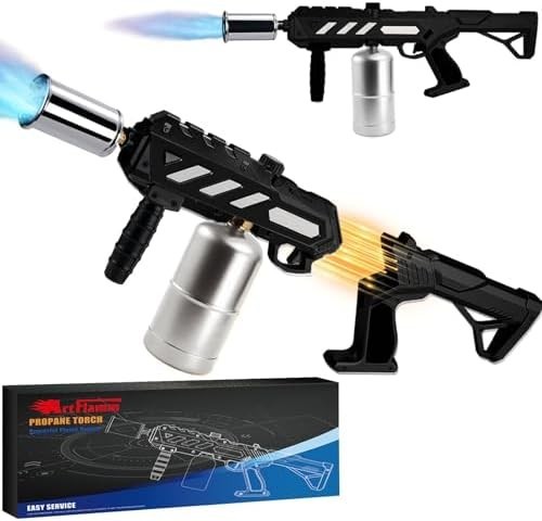 Adjustable High-Temperature Propane Torch Gun for Soldering, Welding, Gardening