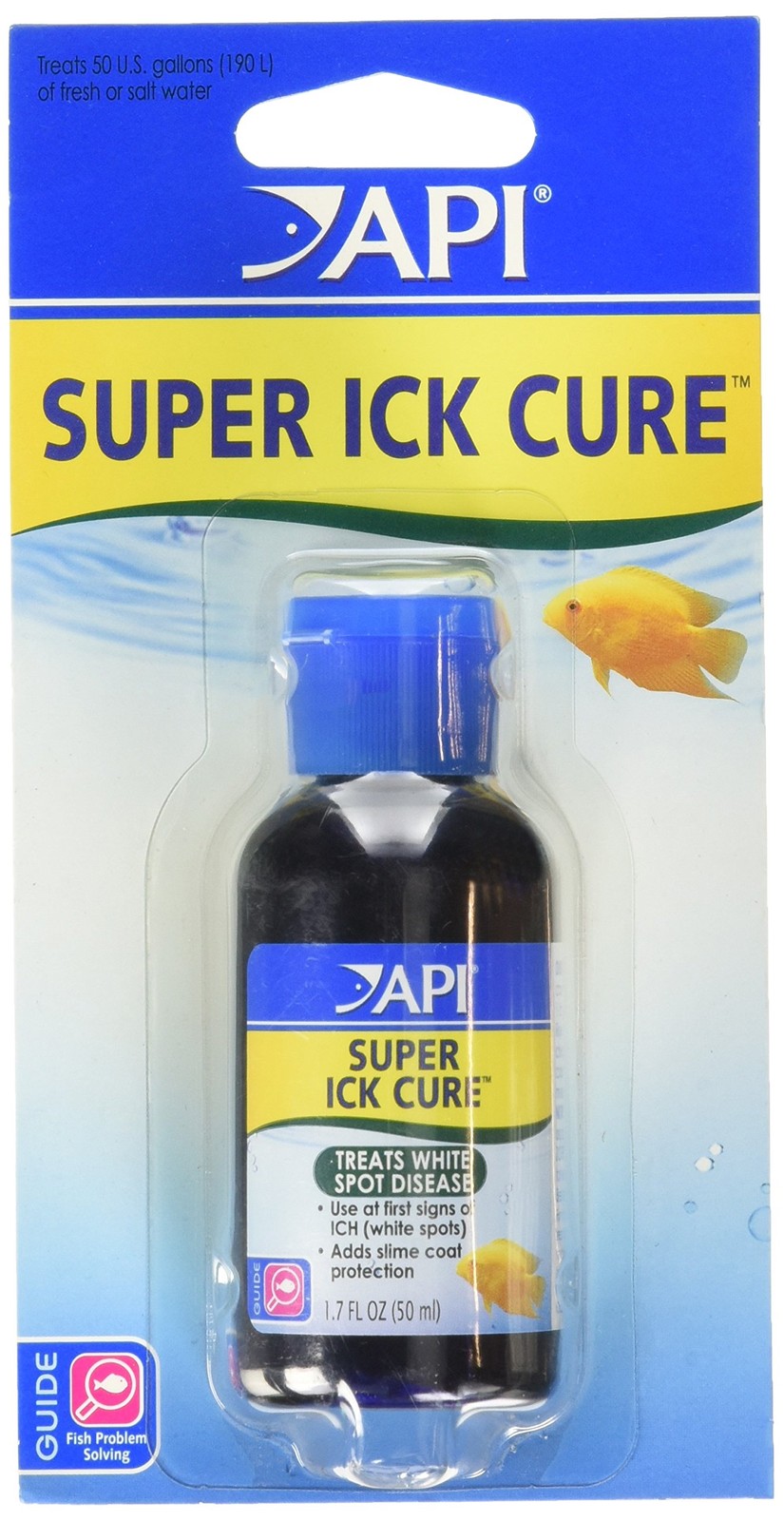API LIQUID SUPER ICK CURE Freshwater and Saltwater 1.7 fluid ounces, multi