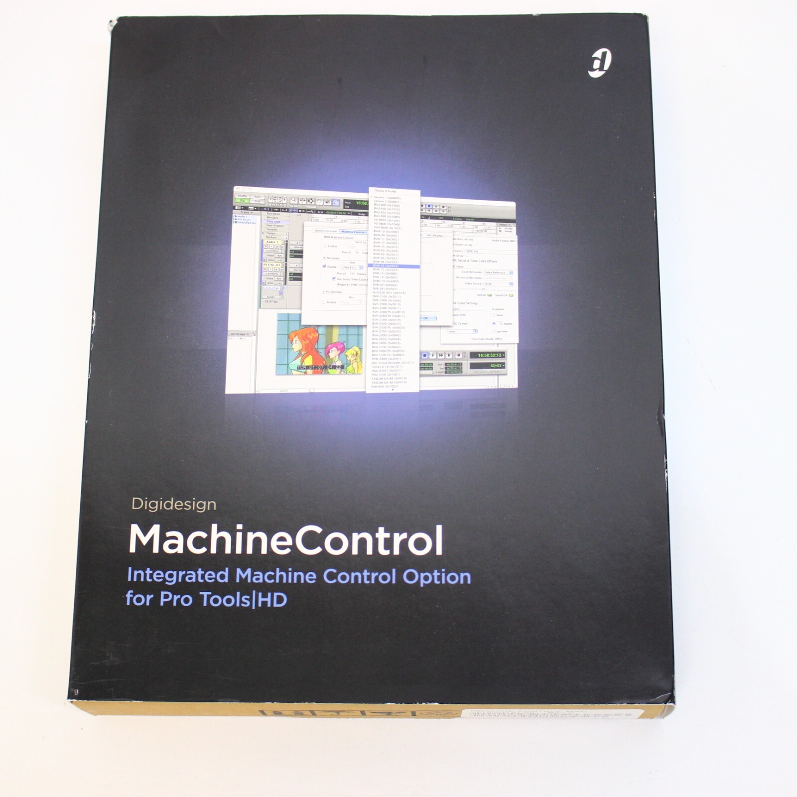 Digidesign Machine Control 9910-24727-00 Rev c Mac ProTools RARE OLD VERSION