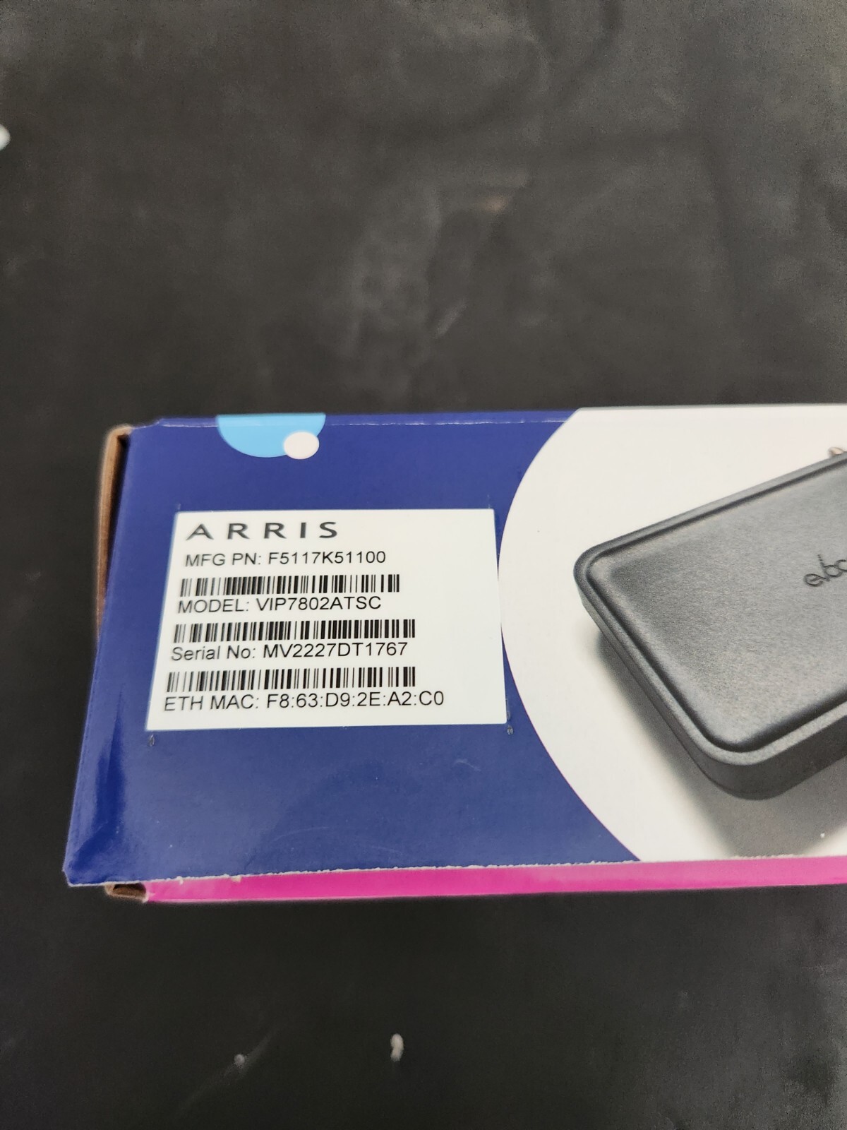 Arris Vip7802atsc