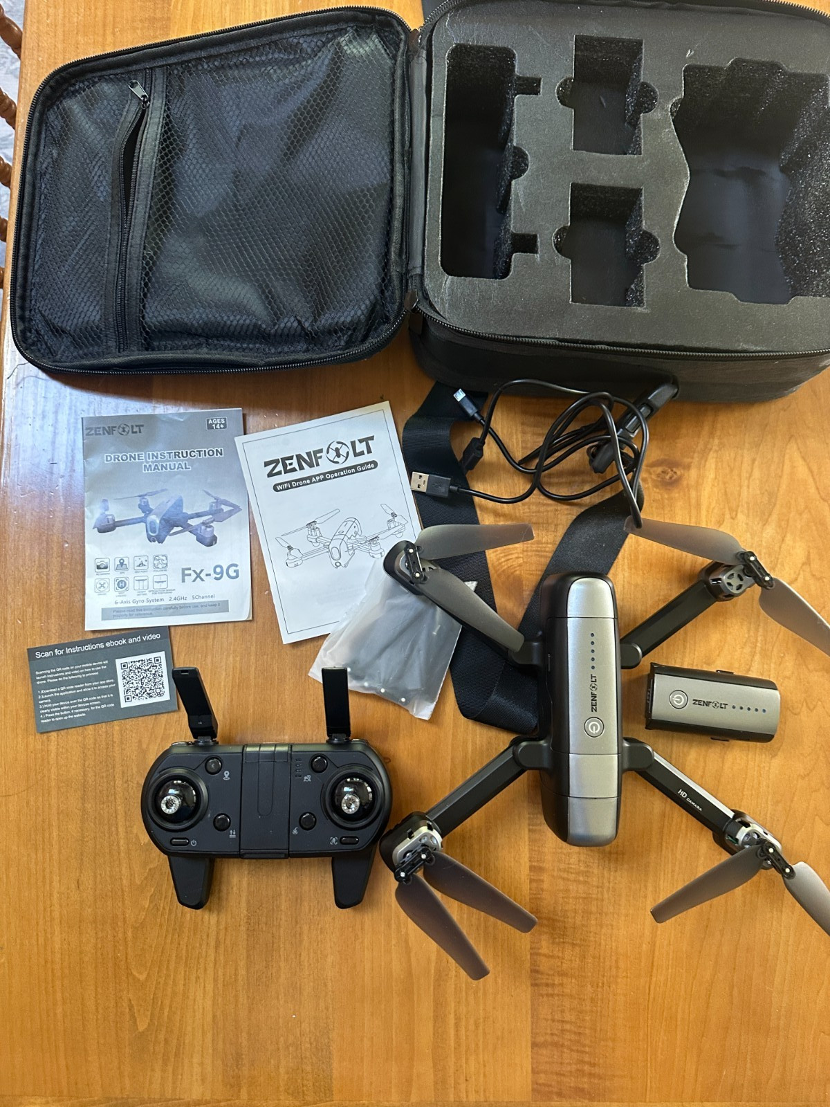 Zenfolt FX-9G Folding Drone