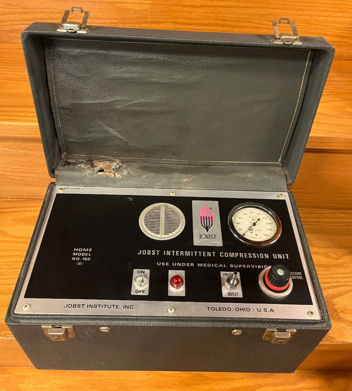 Jobst Model 160 Intermittent Compression Unit Toledo Ohio - Powers Up  SEE VIDEO