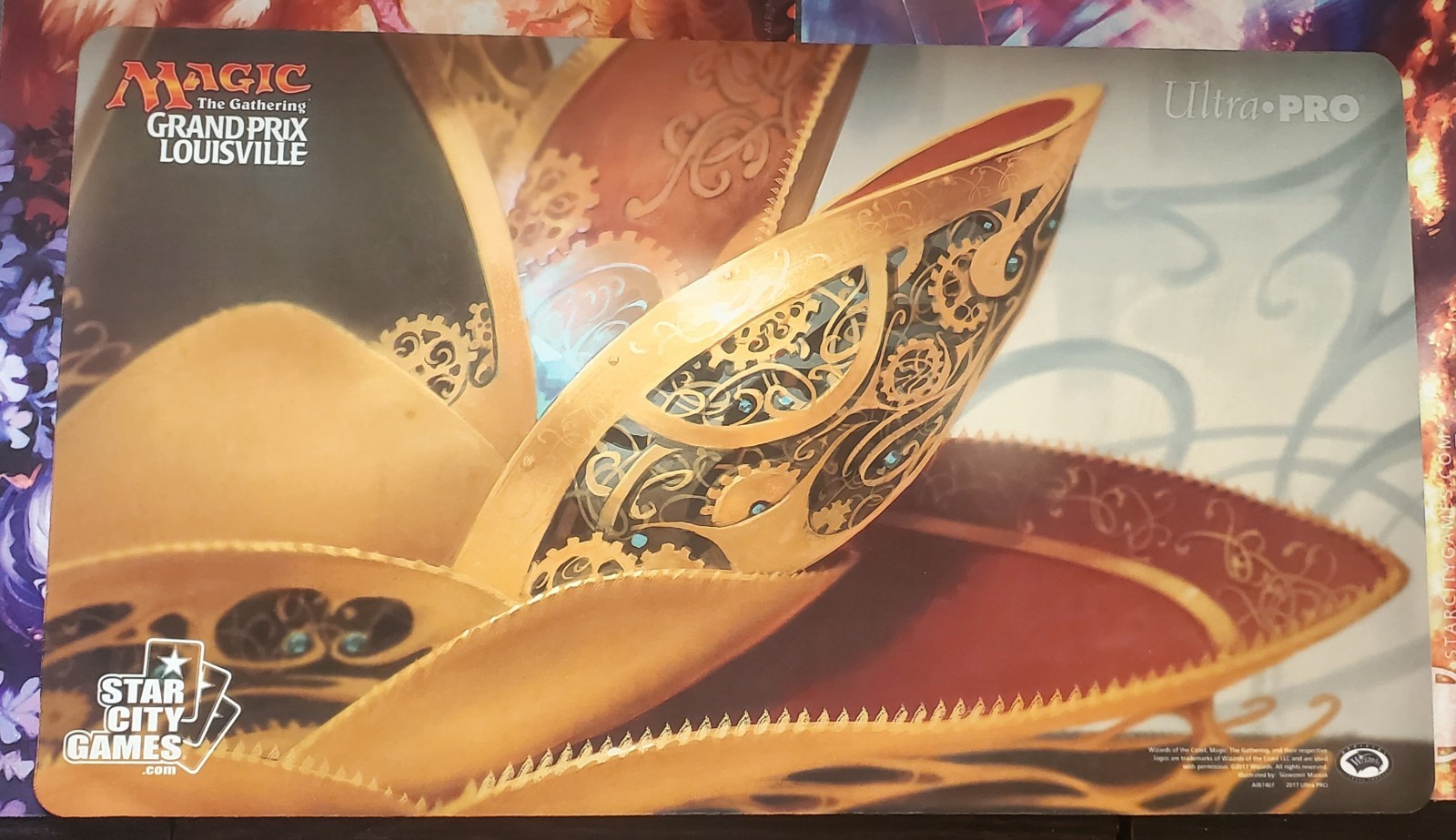 Lotus Petal Playmat Grand Prix Louisville 2017 MTG Magic The Gathering SCG