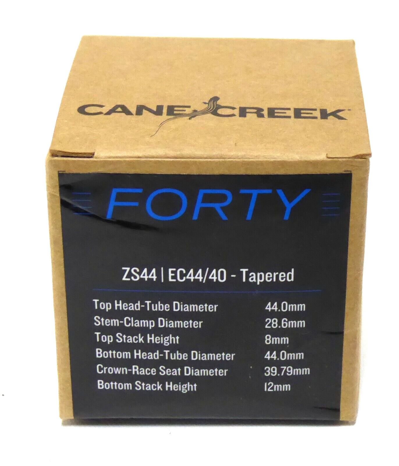 Cane Creek ZS44/28.6/H8  EC44/40/H12 Model BAA0717K Tapered Headset