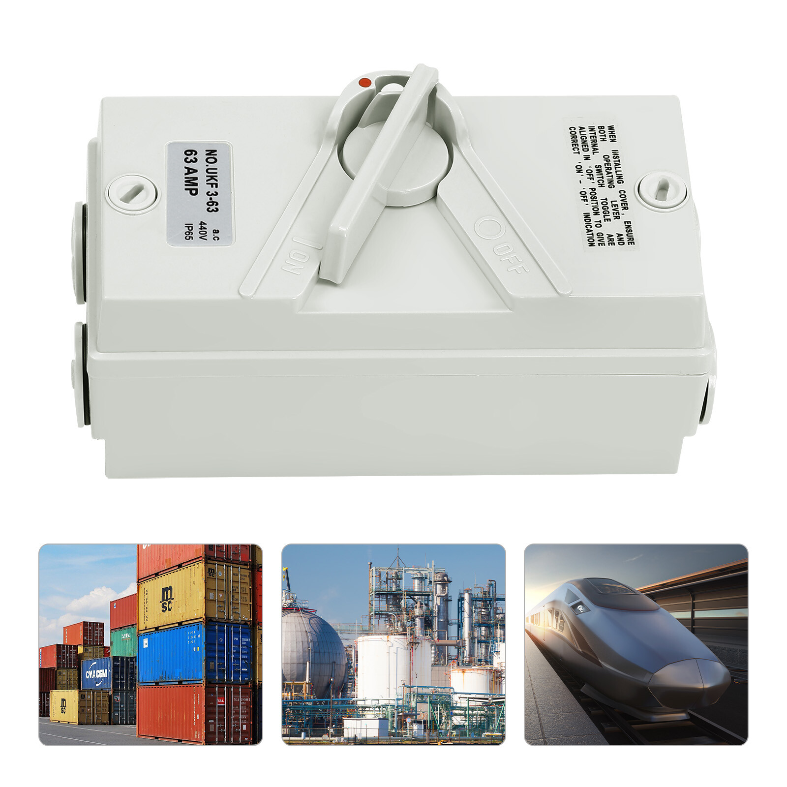 Isolation Switch, Safety Isolation Switch, 3 Pole Safety Isolation Switch