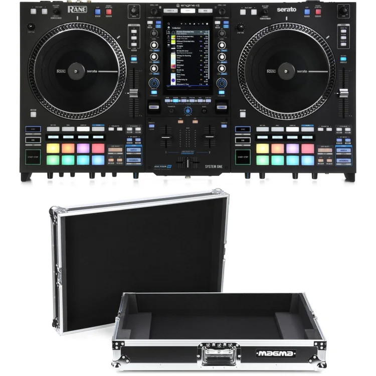 Rane System One All-in-one DJ Controller with Magma Case Case