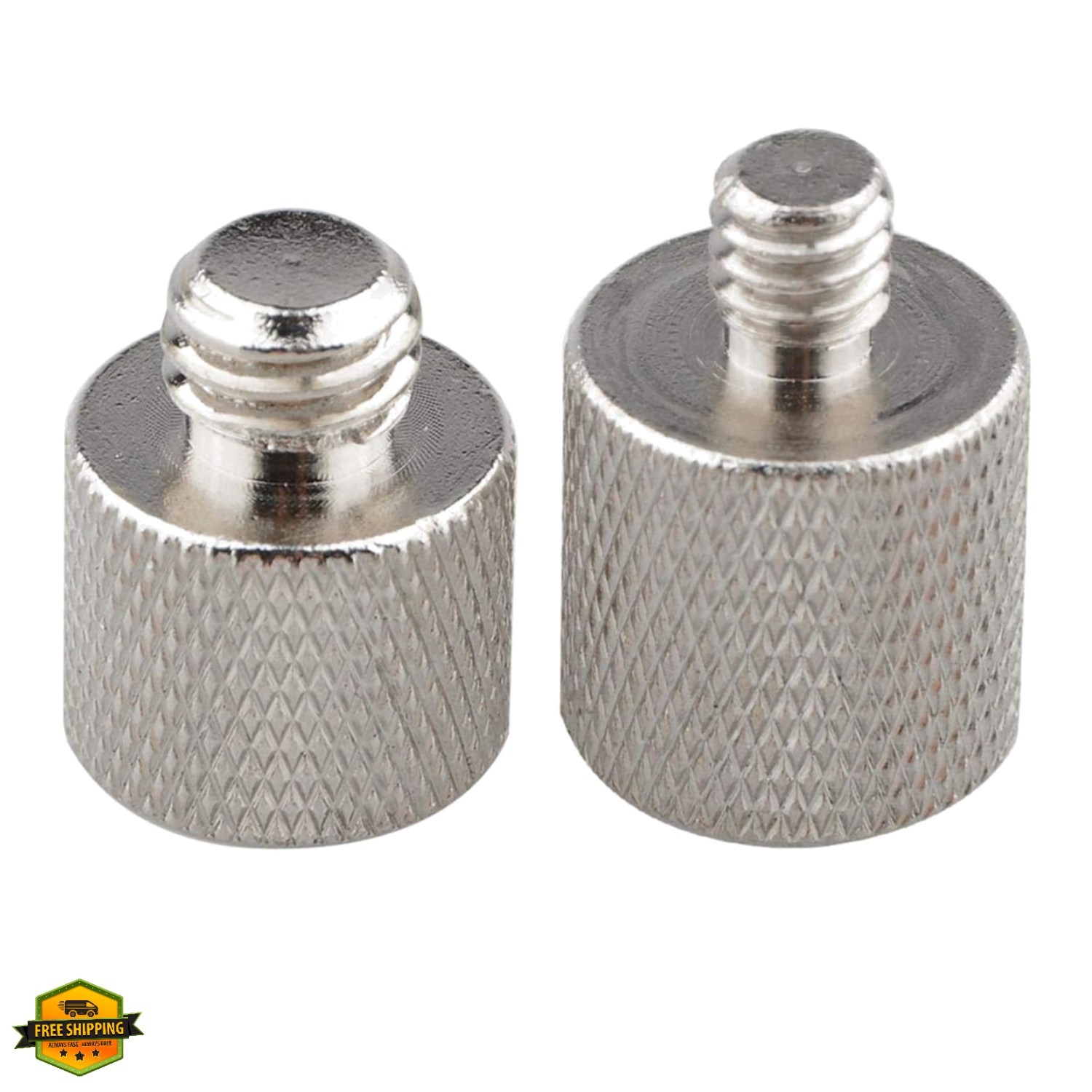 1/4" Female to 3/8" Male & 3/8"-16 Female to 1/4"-20 Male Screw | For Tripod ...