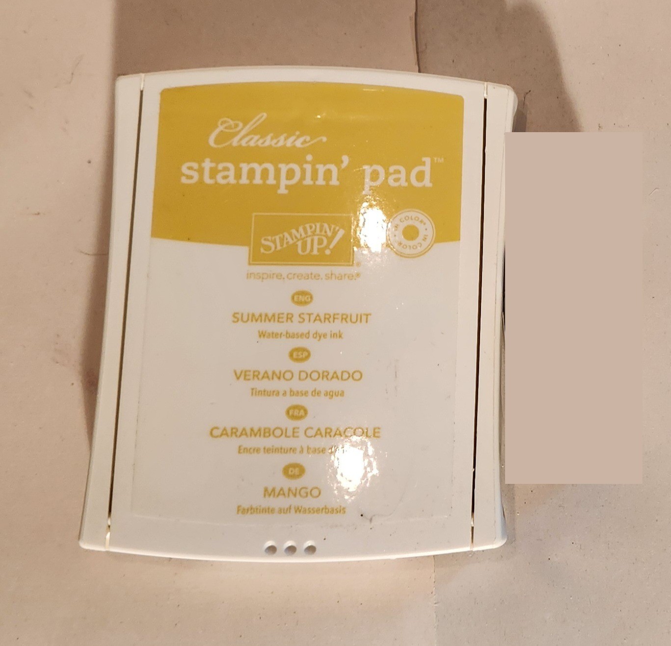 Stampin Up Classic Stampin Pad - Summer Starfruit