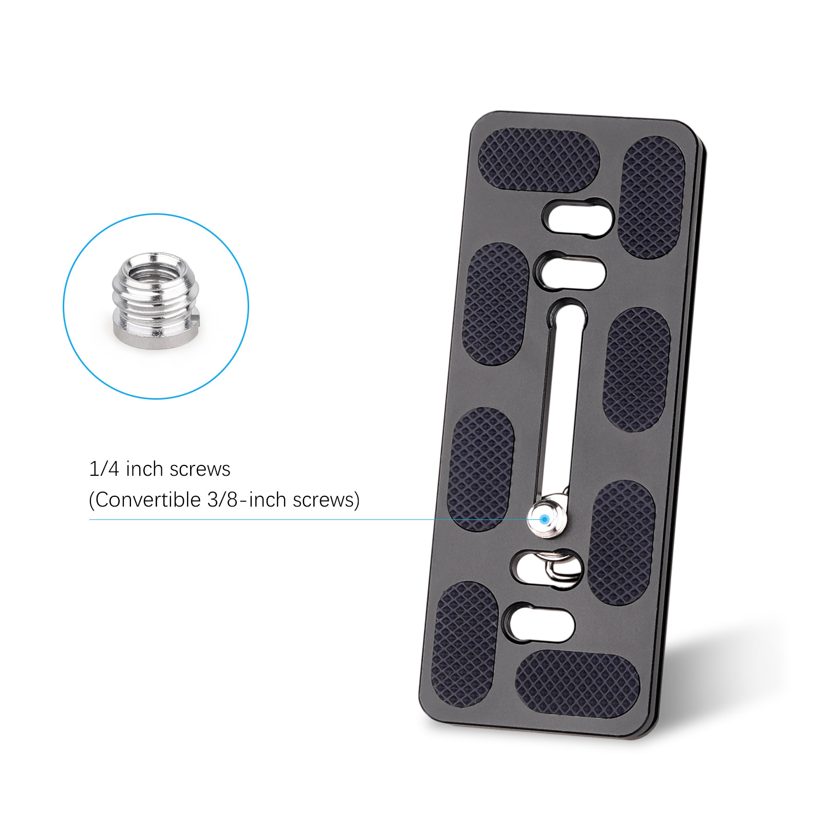 100mm Universal Quick Release Plate QR Plate Camera Tripod Mount Adapter