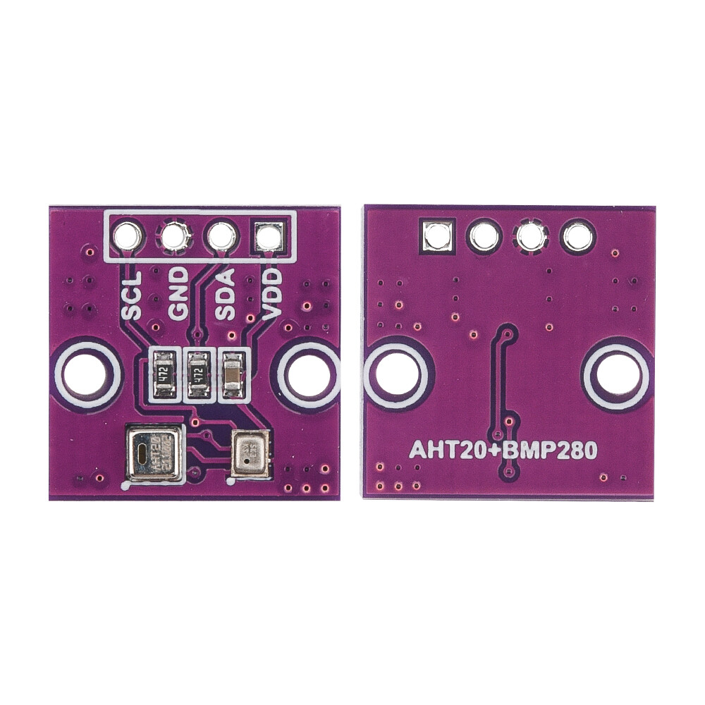 5PCS AHT20 & BPM280 2 In 1 Digital Temperature Sensor Module 4P GROVE Cable