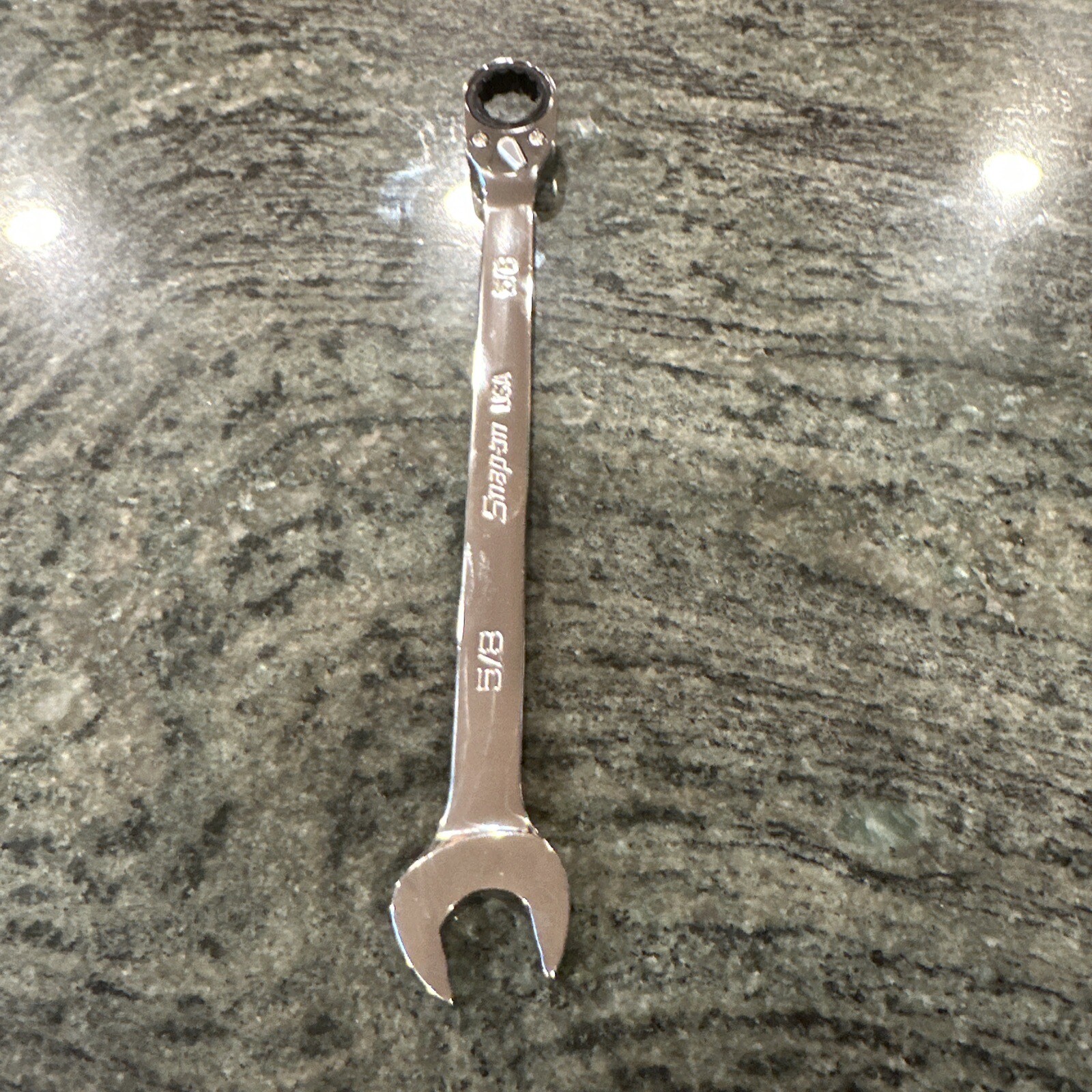 Snap On soxrr20a  5/8" sae flank drive plus ratcheting reversible wrench new