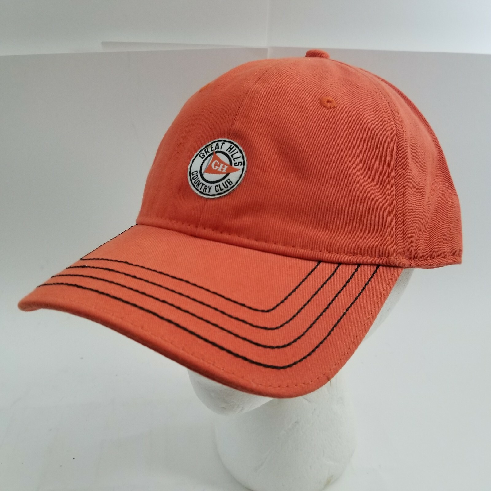 GREAT HILLS COUNTRY CLUB Golf Hat Adjustable Cap Baseball Strap