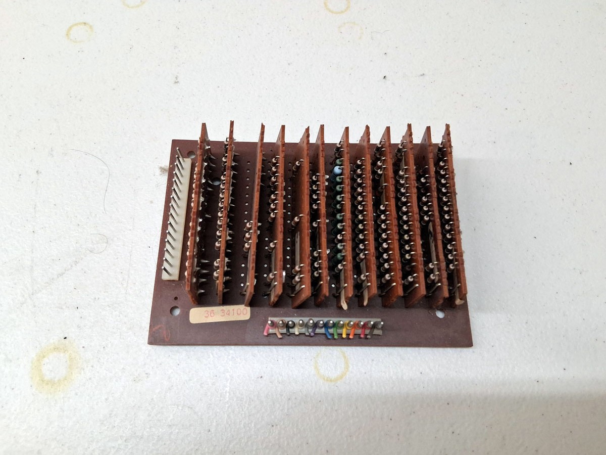 Moog Satellite & Minitmoog Resistor Matrix PCB