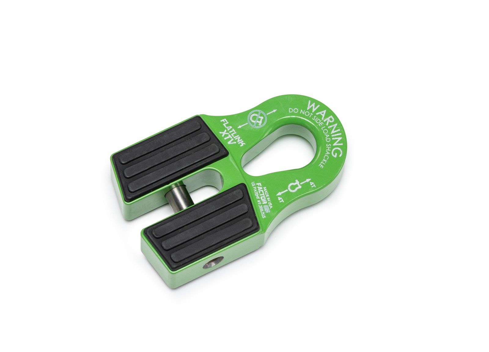 Factor 55 0007008 Flatlink XTV Winch Shackle Mount - Green