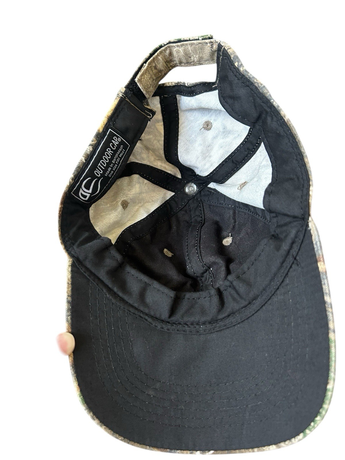 Realtree Edge Camo Hunting Fishing Hat / Adjustable / All Cloth /