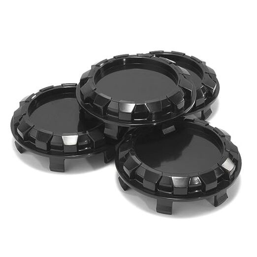 83mm(3.27in)/76mm(2.99in) Wheel OD:83mm/3.27", ID:76mm/2.99", A Style Black