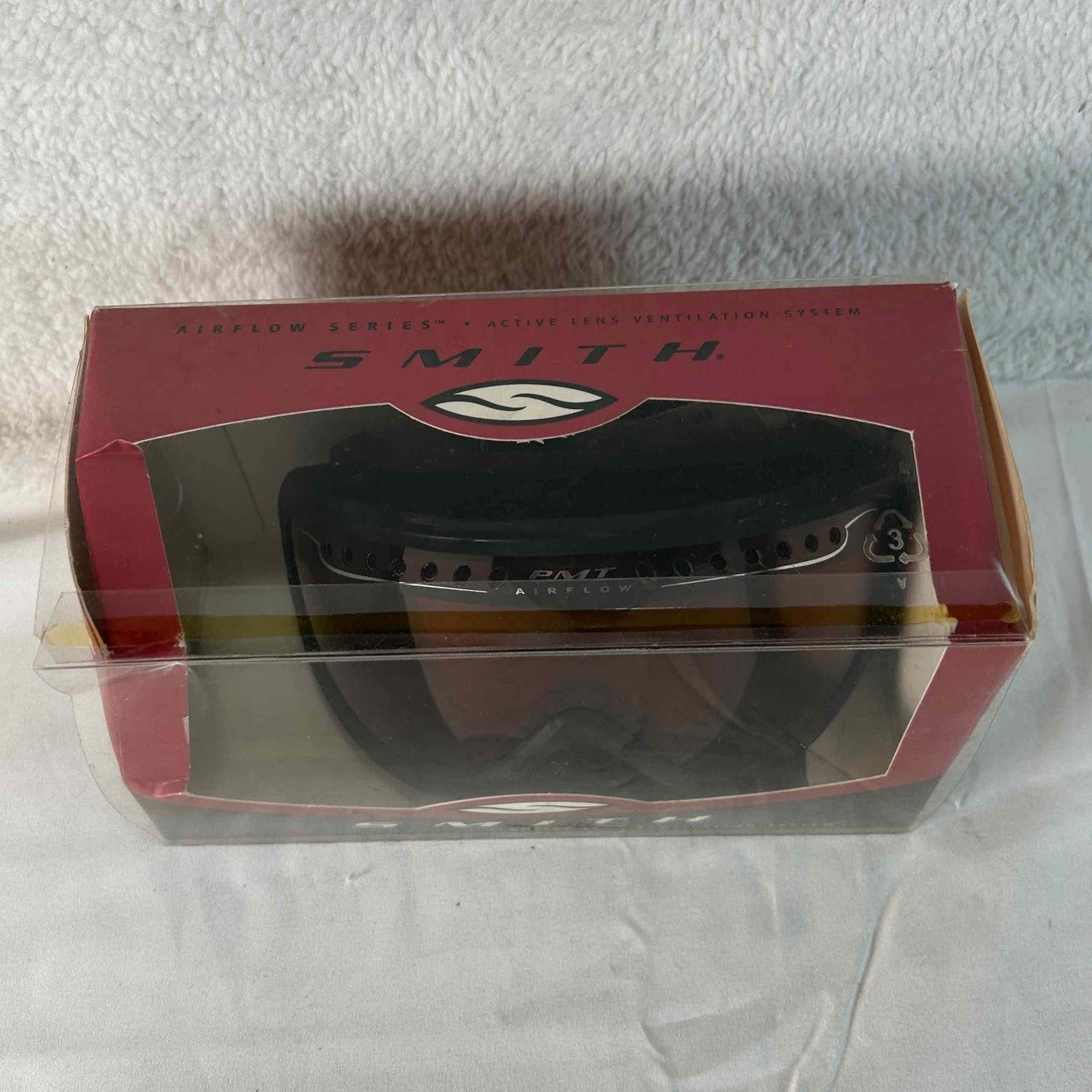 Smith Zermatt PMT Airflow Series Ski Snowboard Goggles Black Gold Lens New