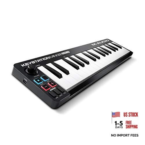 M Audio Keystation Mini 32 MK3 - Ultra Portable Mini USB MIDI Keyboard