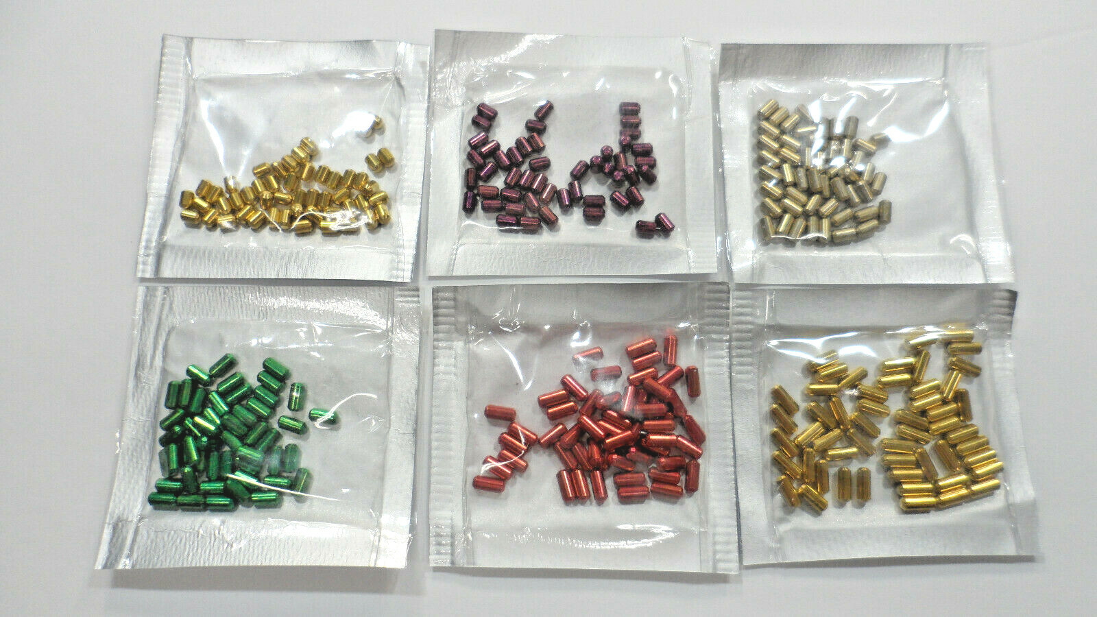 Keying pins for Yale Residential  -Lot of 6 Half Packs Lab pins includes #1-6B