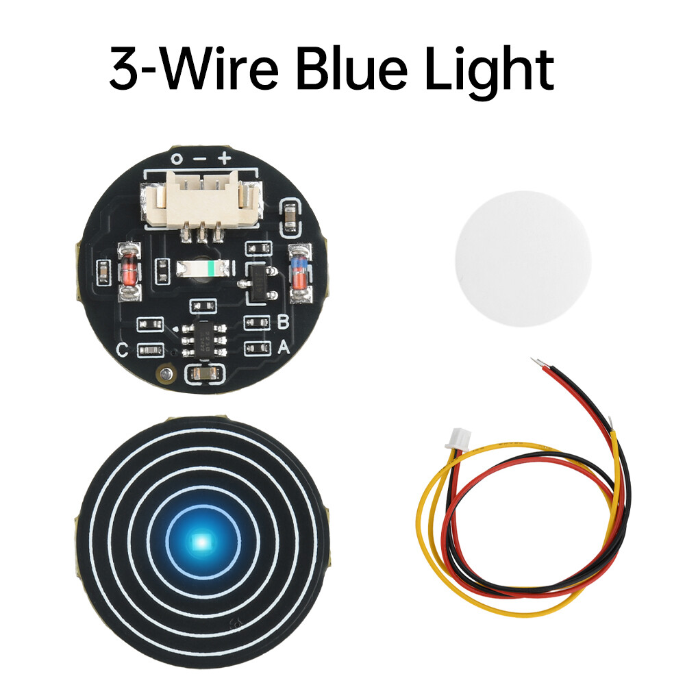 DC3V-30V Touch Key Switch Sensing Module 3-wire 4-wire Led Light Touch Switch