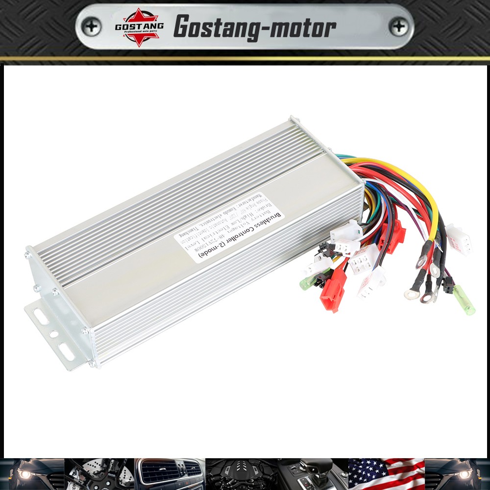 New 48-72V 1500W Electric E-bike Scooter Brushless DC Motor Speed Controller US