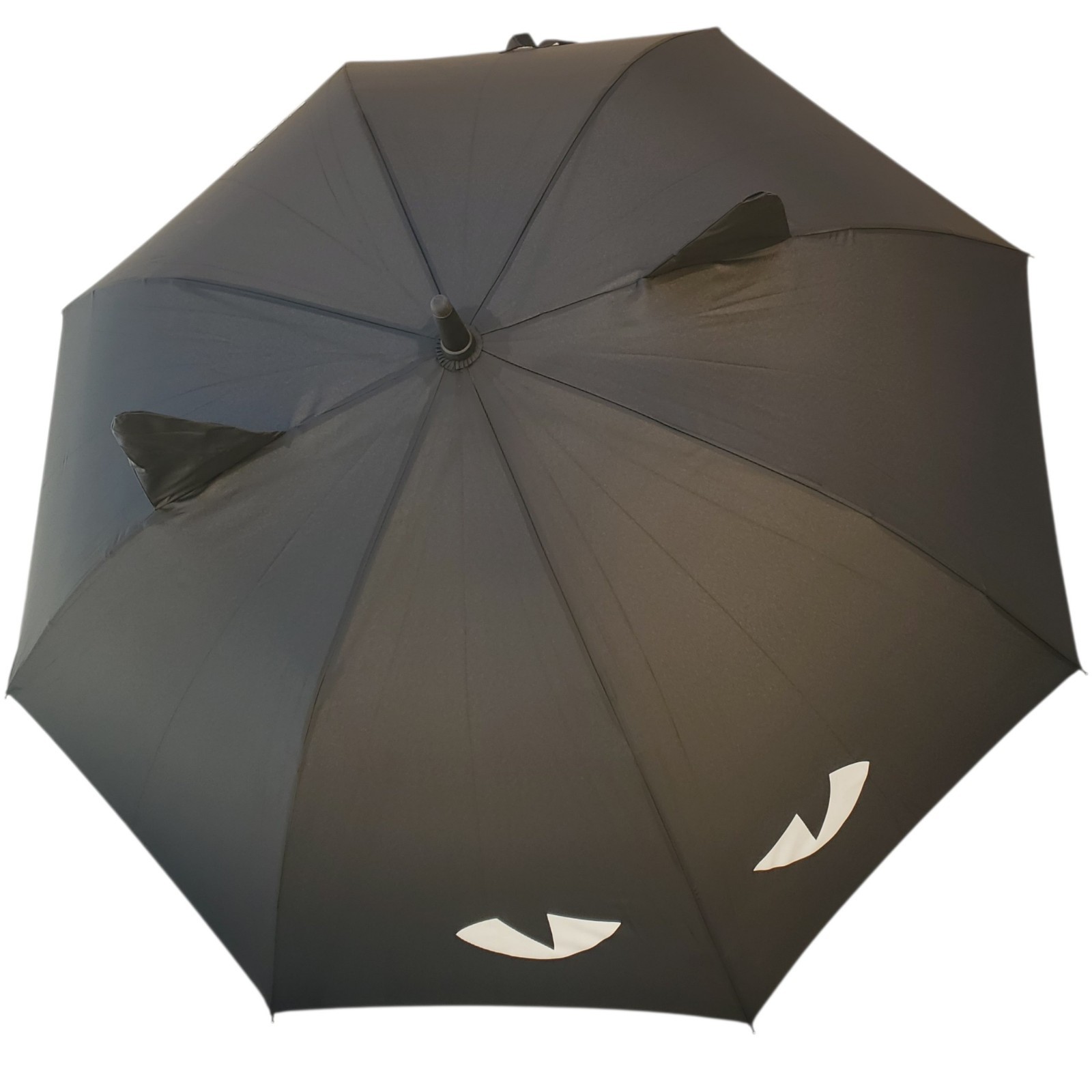 Emily The Strange Black Cat with Ears Umbrella with Cover Goth Witchy
