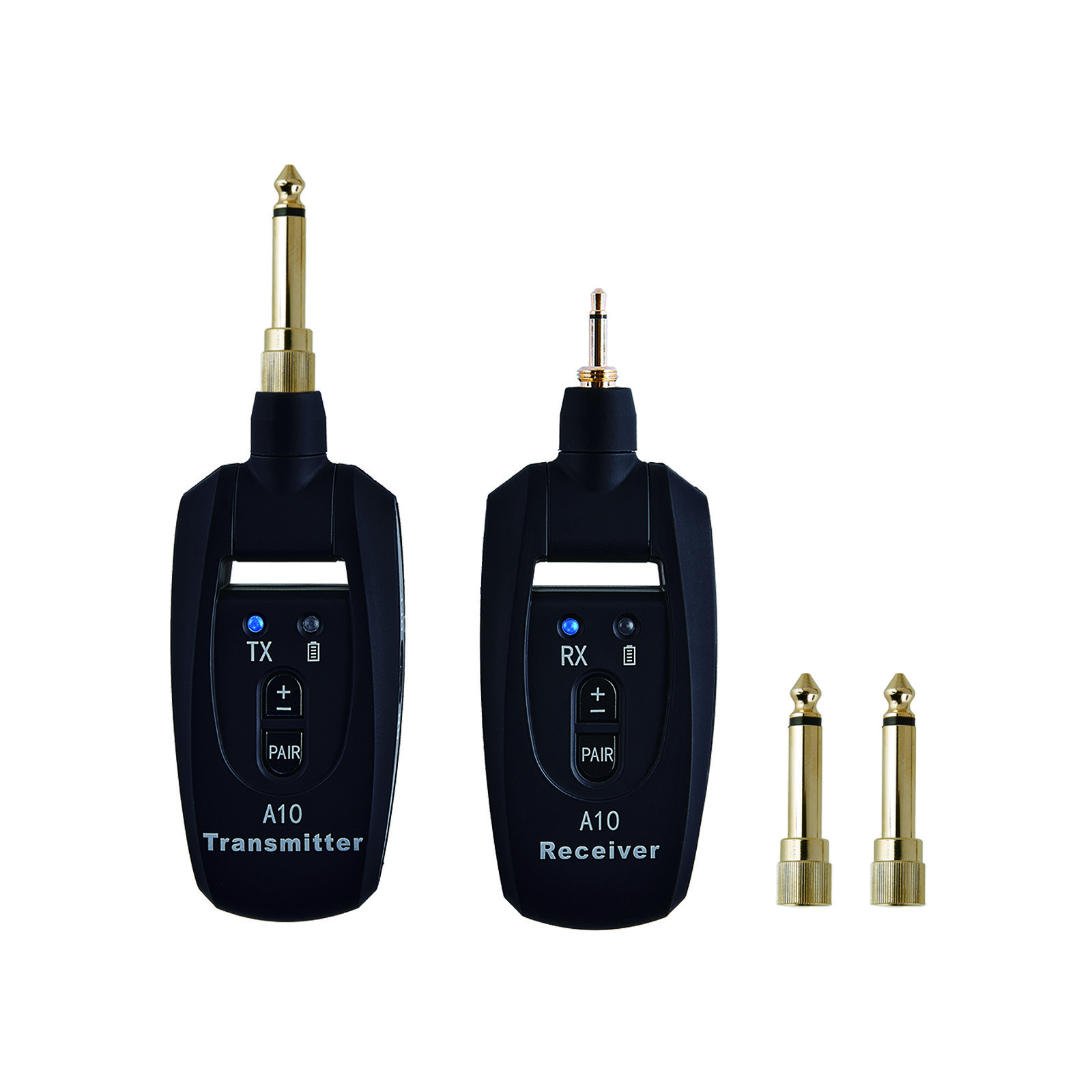 Wireless System Built-in Rechargeable Transmitter Receiver for Electric Guitar