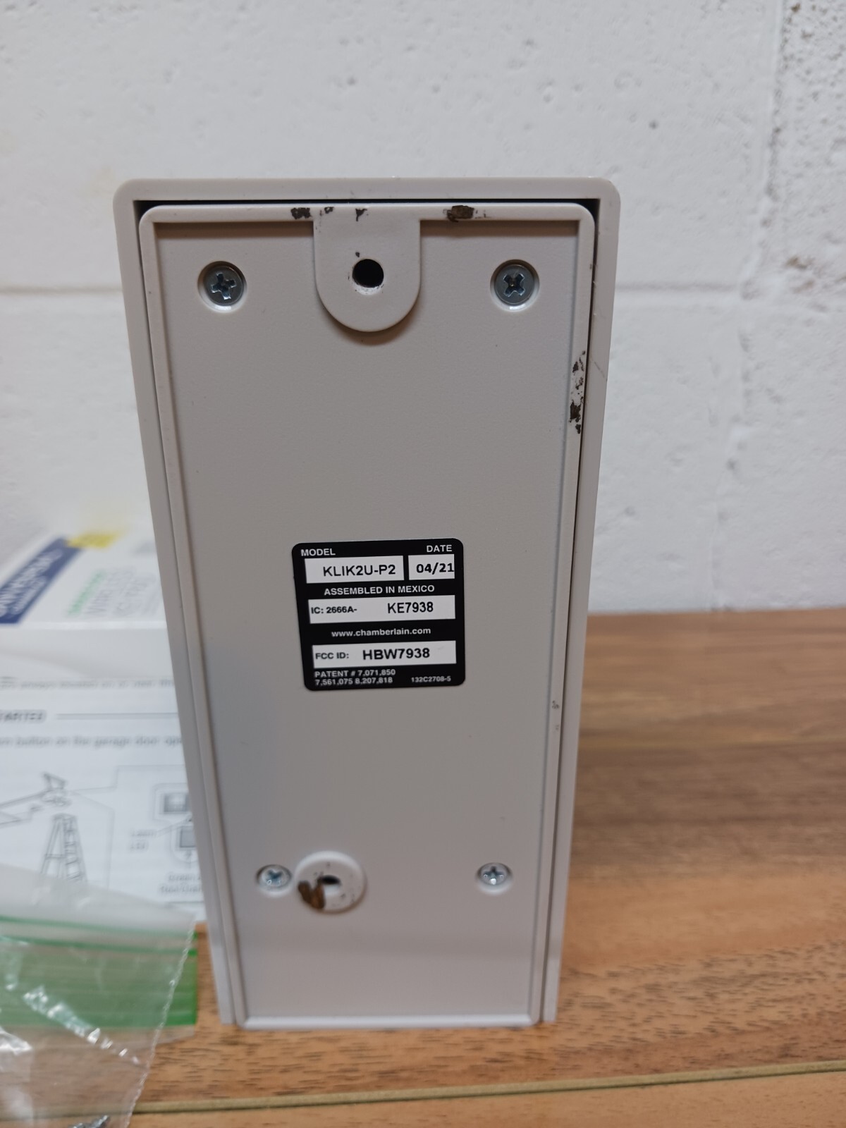 Universal By Chamberlain Garage Door Wireless Keypad