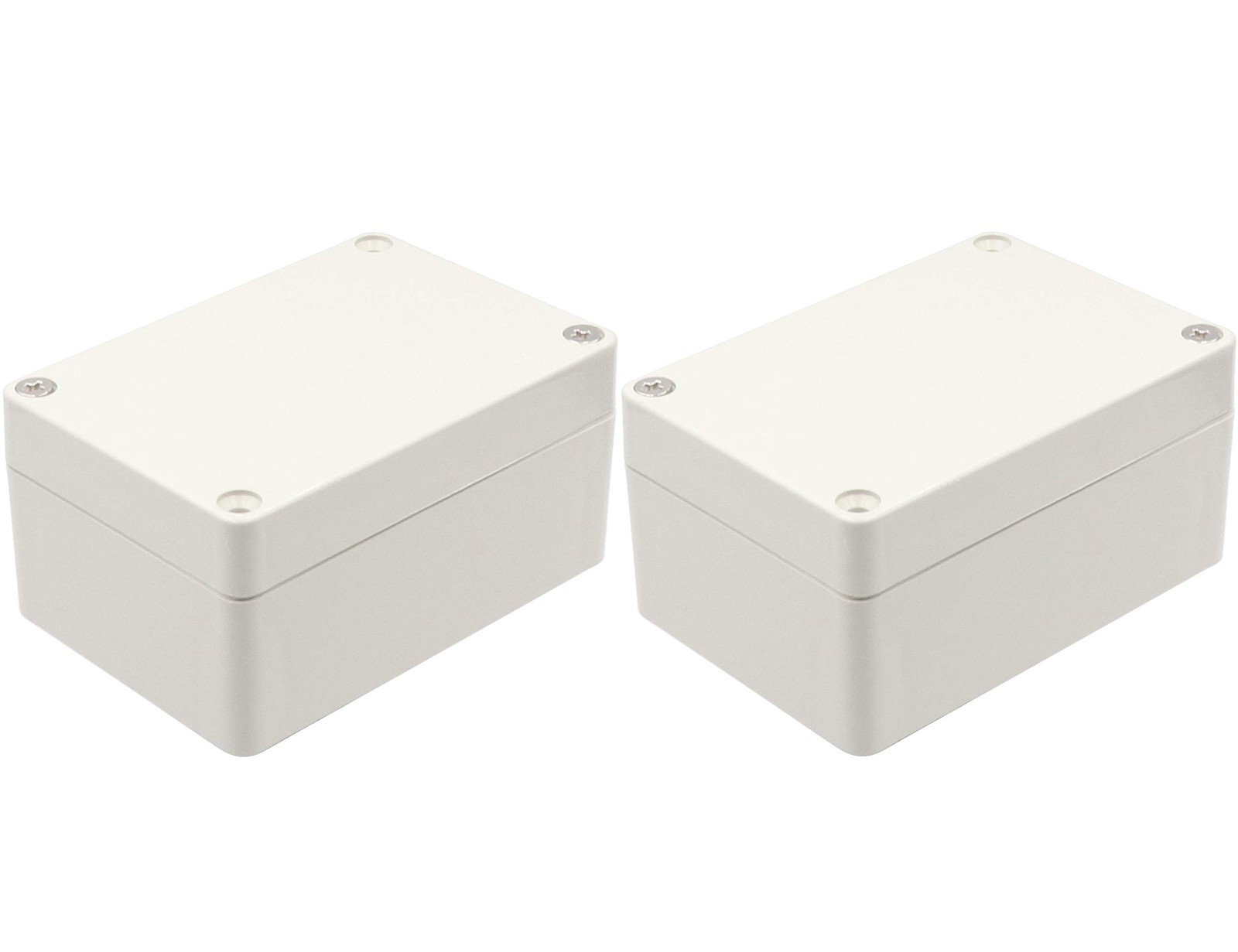 LBY 2-Pack Waterproof and Dustproof IP65 ABS Plastic Junction Box, Universal ...