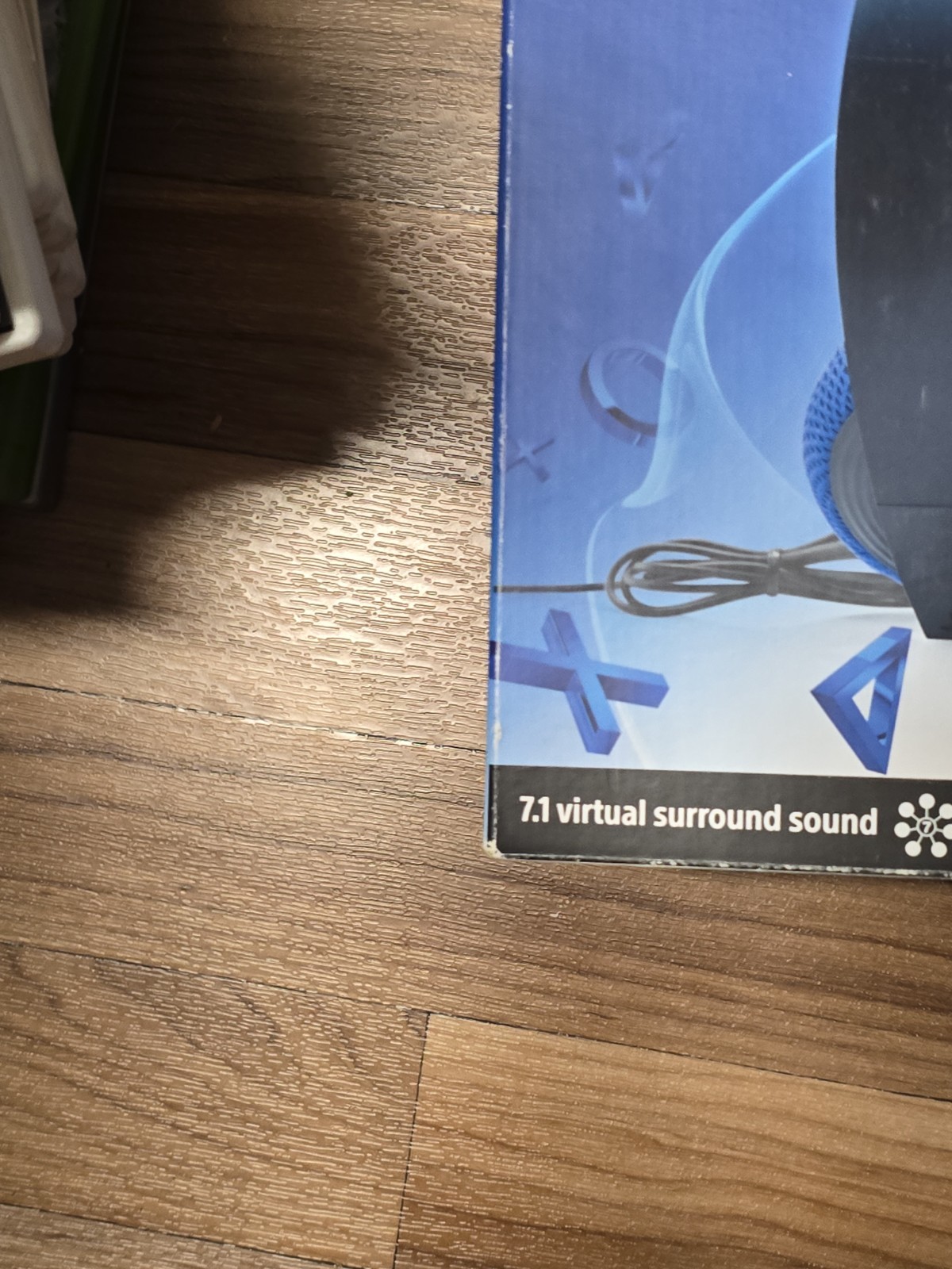 PlayStation Silver Wired Stereo Headset - *In Original Box* -- As Is