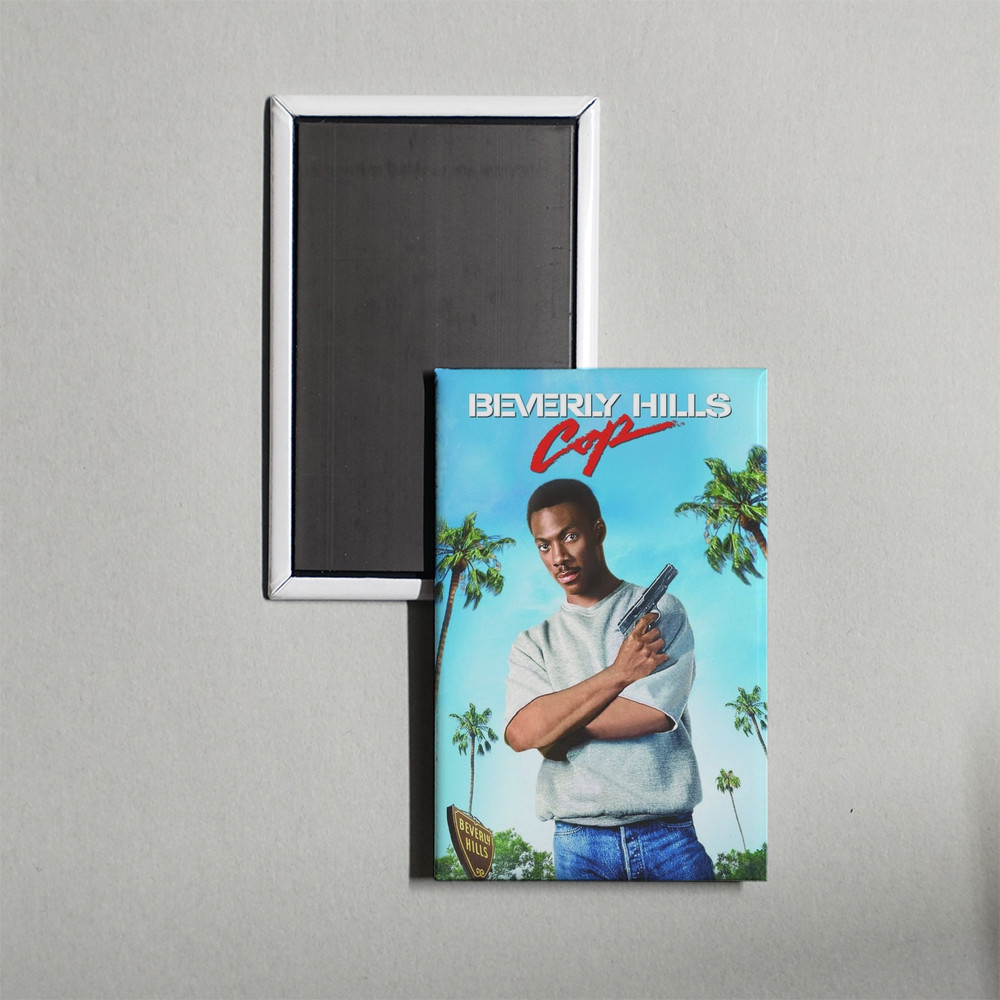 Beverly Hills Cop Mini Movie Poster Fridge Locker Magnet